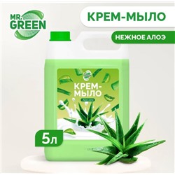 Крем - мыло Aloe Vera увлажняющее MR.GREEN 5л