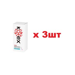 Kotex Прокладки ежедневные Deo Ультратонкие 20шт 3шт