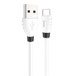 Кабель USB - Type-C Hoco X27 Excellent  120см 2,4A  (white)