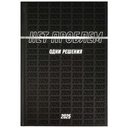 Ежедневник 2025 г. А5 320 стр. 68031 "НЕТ ПРОБЛЕМ" Феникс