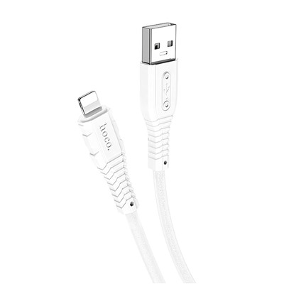 Кабель USB - Apple lightning Hoco X67 Nano PD   2,4A  (white)