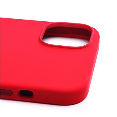Чехол-накладка ORG Silicone Case SafeMag с анимацией для "Apple iPhone 14 Plus" (product red)