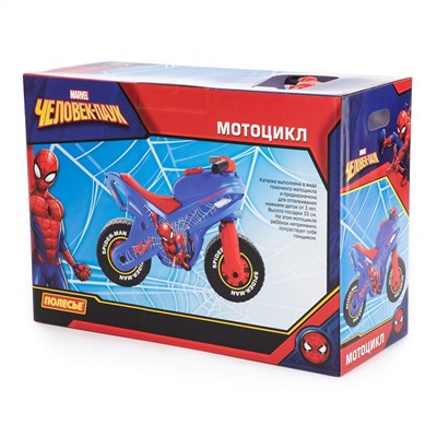 322162 Полесье Мотоцикл Marvel "Человек-паук" (в коробке)
