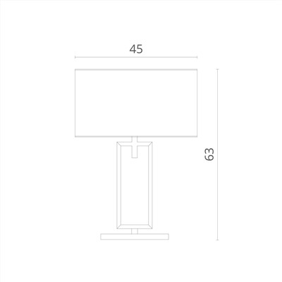 Декоративная настольная лампа Divinare PORTA 5933/01 TL-1