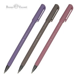 Ручка шариковая 0.5 мм "SlimWrite.RIO" синяя (3 цвета корпуса) 20-0055 Bruno Visconti