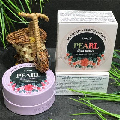 Гидрогелевые патчи для век с жемчугом и маслом ши Koelf Pearl & Shea Butter Eye Patch (78)