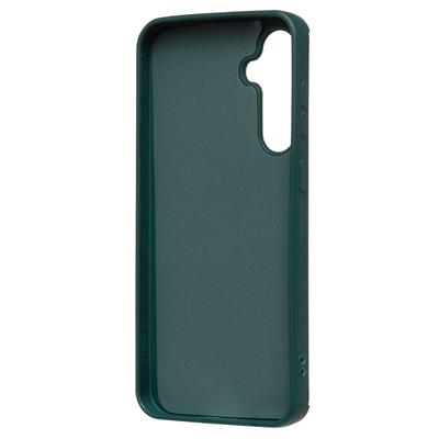 Чехол-накладка - SC335 для "Samsung Galaxy S23 FE"  (собака) (dark green)