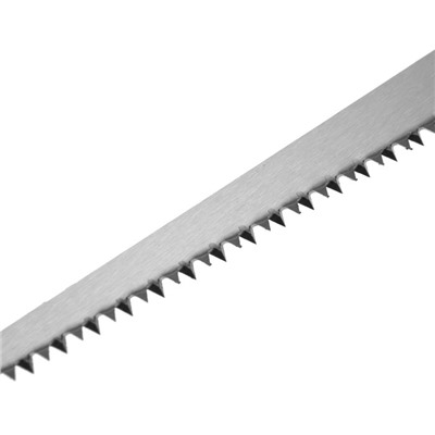Ножовка мини-выкружная ТУНДРА, 2К рукоятка, каленый зуб, заточка 2D, 7-8 TPI, 170/315 мм