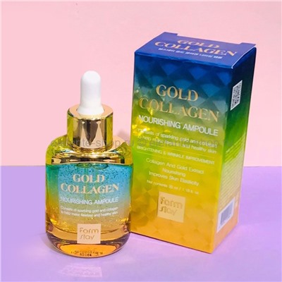 Питательная сыворотка FarmStay Gold Collagen Nourishing Ampoule 35ml (78)