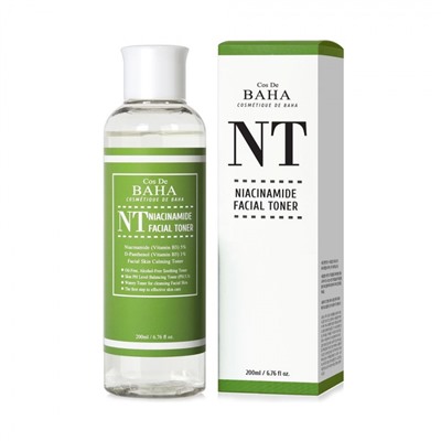 Cos De Baha Тонер для проблемной кожи с ниацинамидом Nt Niacinamide Toner