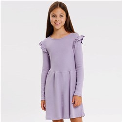 Платье для девочки, цвет лиловый, рост 92-98 см