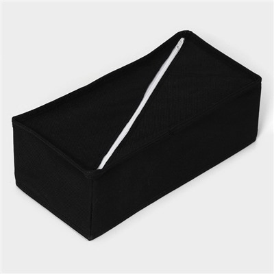 Органайзер для хранения белья «Смарт», 8 ячеек, 28,5×13,5×10 см, цвет чёрный