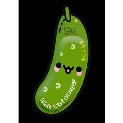 Маска-Скраб для лица EL'SKIN SUGAR SCRAB Cucumber Сахарный скраб «ОГУРЕЦ» Серия "Multifood", ES-970