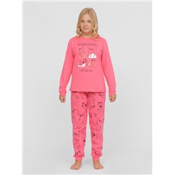 Пижама для девочки Cherubino CSJG 50105-27 Розовый
