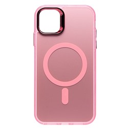 Чехол-накладка - SM025 SafeMag для "Apple iPhone 11" (pink) (232143)