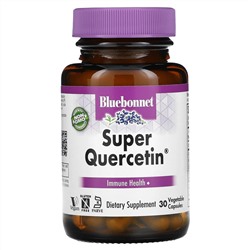 Bluebonnet Nutrition, Super Quercetin, Immune Health, 30 Vegetable Capsules