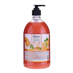 Крем-мыло Romax «Апельсин и сливки», 1 л