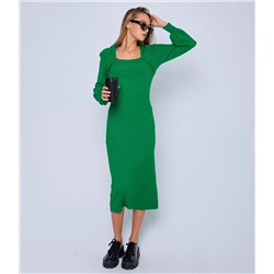 Платье #КТ22927, зеленый
