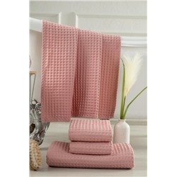 Полотенце для ванной Бохо (Розовый)