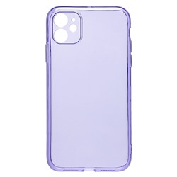 Чехол-накладка - SC344 для "Apple iPhone 11" (transparent/violet) (232064)