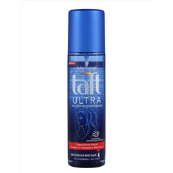Лак для моделирования волос Taft Ultra, сверхсильная фиксация №4, 200 мл