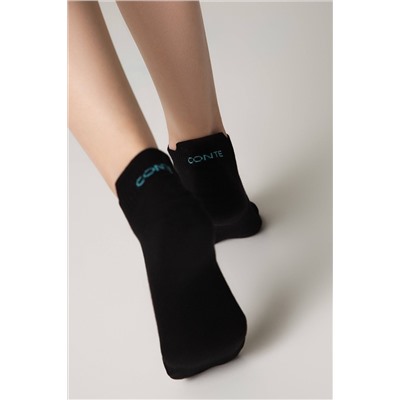 CONTE Ультракороткие хлопковые носки ACTIVE с «язычком» CONTE ELEGANT #1020492