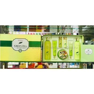 Уходовый набор Deoproce Whitening & Anti-Wrinkle Green Tea 5 Set (78)