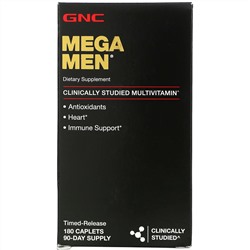 GNC, Clinically Studied Multivitamin, 180 Caplets