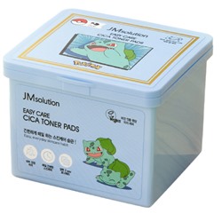 JMsolution Тонер-пэды с центеллой Easy Care Cica Toner Pads Pokemon (70шт)