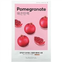 Missha, Airy Fit Beauty Sheet Mask, Pomegranate, 1 Sheet, 19 g