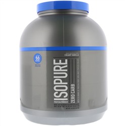 Isopure, Zero Carb, протеиновый порошок, кремовая ваниль, 2,04 кг (4,5 фунта)