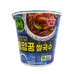 Рисовая лапша б/п со вкусом Том ям Ottogi, Корея, 44 г