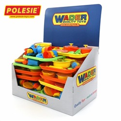 320136 Wader Набор детской посуды (дисплей №59) Wader