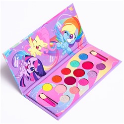 УЦЕНКА Набор косметики "Пинки Пай" My Little Pony, тени 10 цв по 1,3 гр, блеск 4 цв по 0,8гр 73192