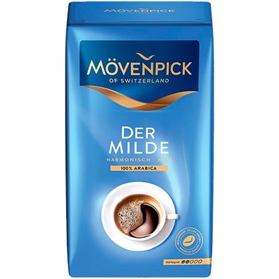 Кофе MOVENPICK DER MILDE Молотый 500 гр., 100% Арабика (Закончился срок годности 03/2023)