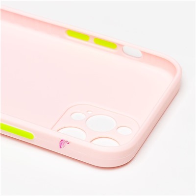 Чехол-накладка - SC246 для "Apple iPhone 12 Pro" (003) (pink)