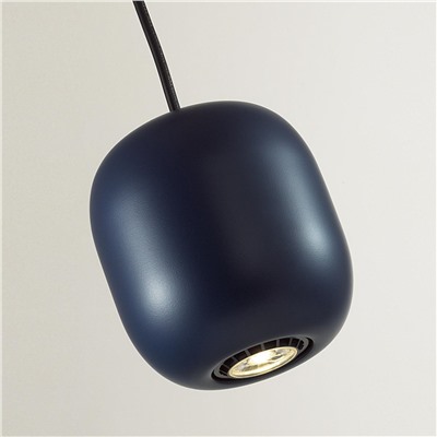 5060/1CA PENDANT ODL24 313 темн.синий/черныйметалл Подвес GU10 LED 4W COCOON