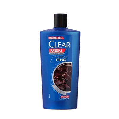 Шампунь Clear Men с ароматом темного шоколада, 650 мл