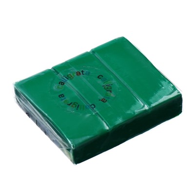 Полимерная глина 50гр "Calligrata" Зеленый интенсив