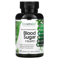 Emerald Laboratories, Blood Sugar Health, 60 Vegetable Caps