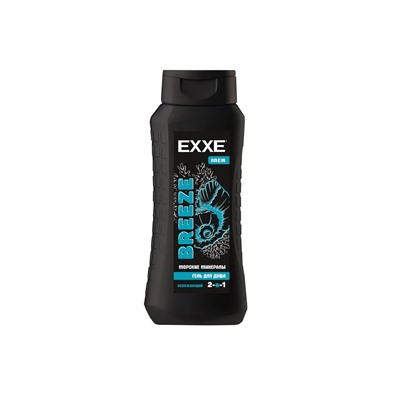 EXXE Men Гель для душа 2в1 Морские минералы 400мл BREEZE