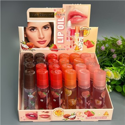 Набор блесков для губ Kiss Beauty Lip Oil Set 4 штуки