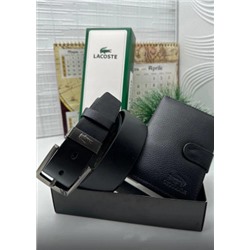 Подарочный набор для мужчины ремень, кошелек + коробка #21134382