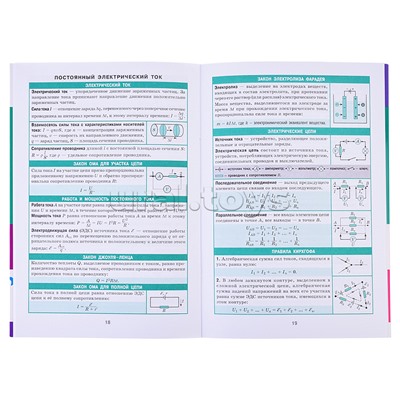 Справочник в таблицах. Физика. 7-11 класс