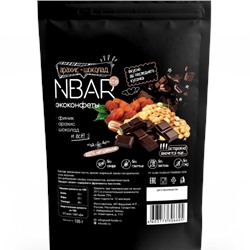 Экоконфеты NBar Lite «Арахис-шоколад» (105г)