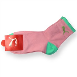 Носки женские, цвет: розово-зелёный, размер 36-38