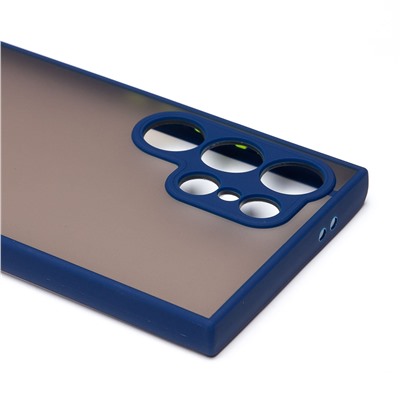 Чехол-накладка - PC041 для "Samsung Galaxy S24 Ultra" (dark blue) (228207)