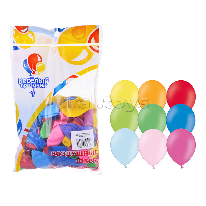 Упаковки воздушных шаров. Набор воздушных шаров ARTSPACE BL_16088 пастель. Шар 12 ассорти пастель 100шт 612100. Шары веселый праздник. Воздушные шарики в упаковке.
