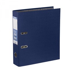 Папка-регистратор 80 мм "Сlassic" PVC-покрытие синий EC8102222 Expert Complete