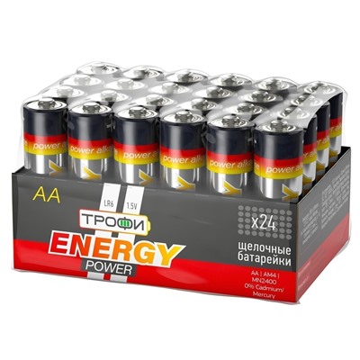 Батарейка AA Трофи LR6 ENERGY POWER (24) (24/720)